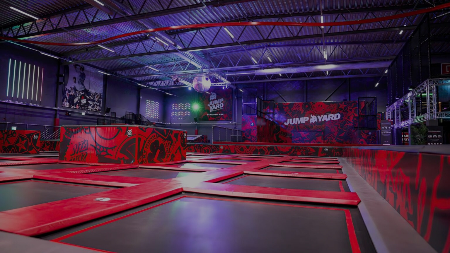 Alquiler Exclusivo de JumpYard Bilbao sólo para tú grupo