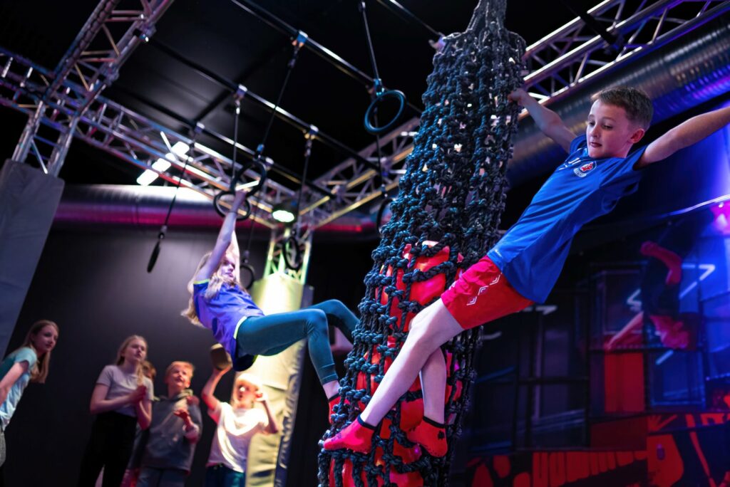 Ninja Course en JumpYard Sevilla