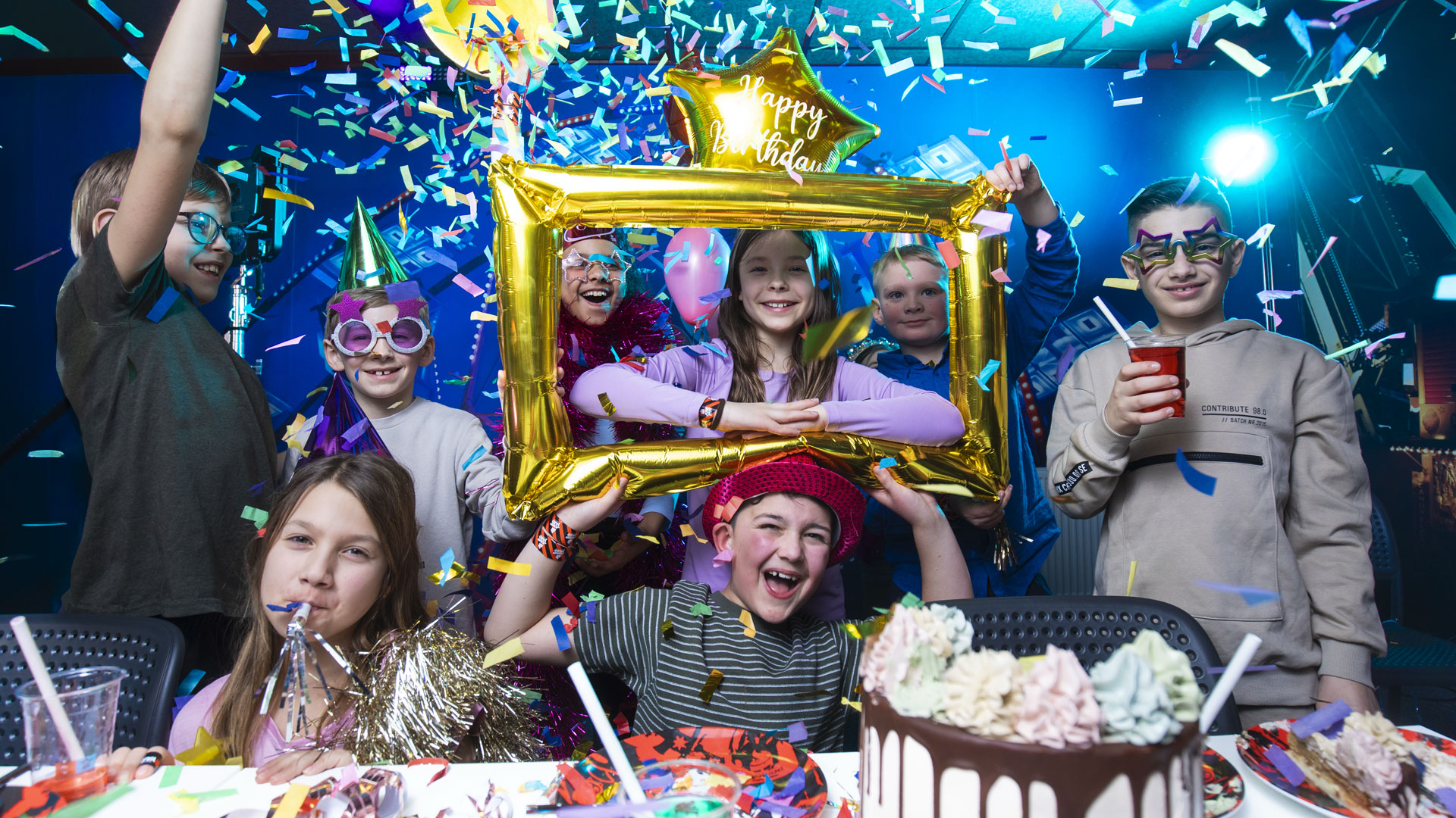Fiestas De cumpleaños para niños en JumpYard Getafe Madrid
