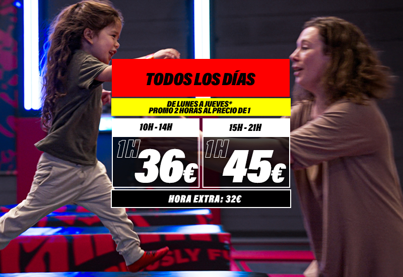 Precios Familia JumpYard Getafe Madrid