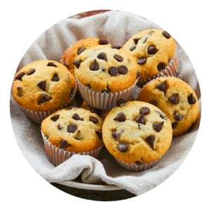 Mini Muffins como extra nas Festas de Aniversário