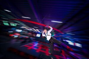 SkyRider actividade na JumpYard
