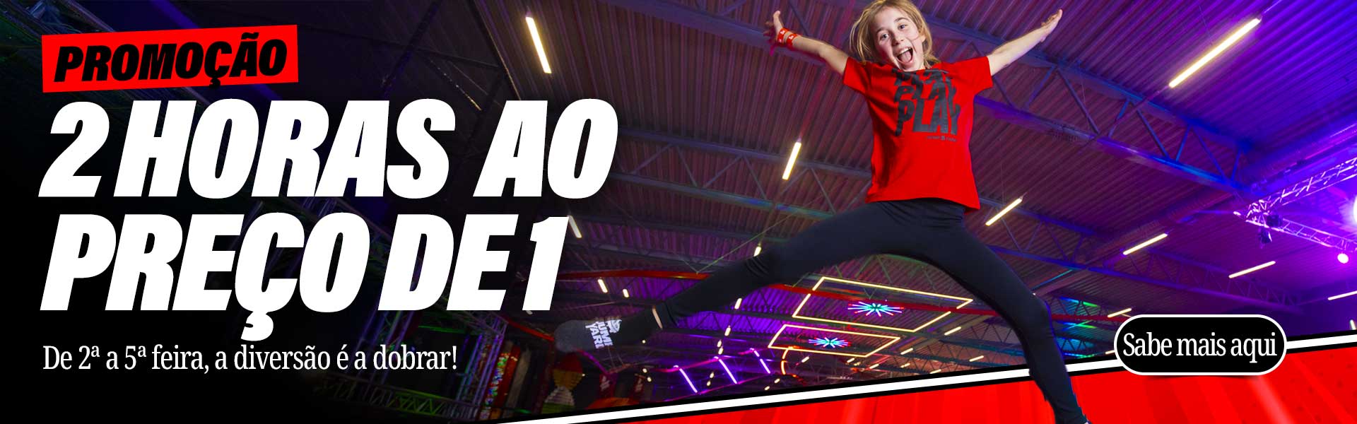 Promoção 2 Horas JumpYard