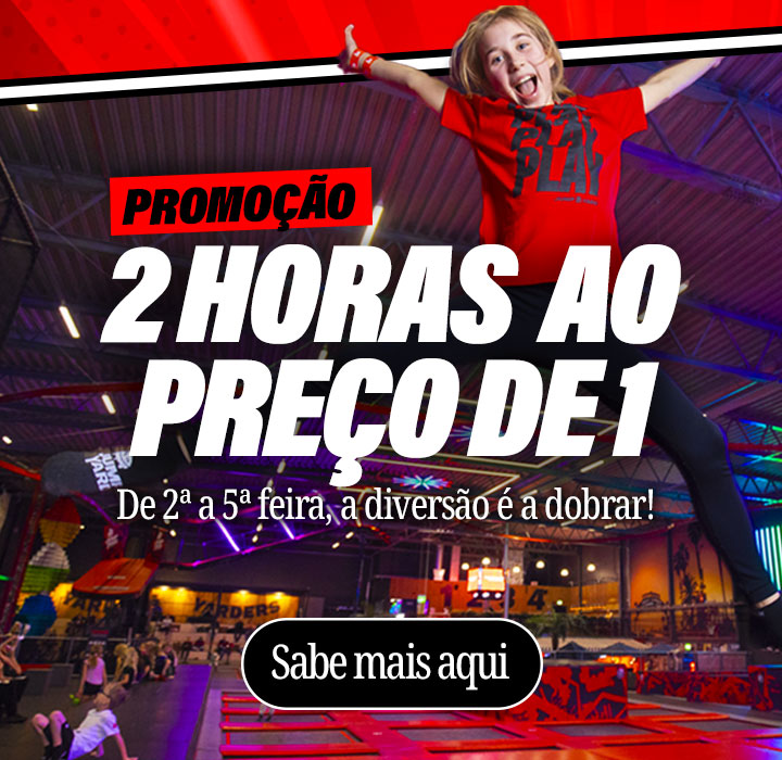 Promoção 2 Horas JumpYard